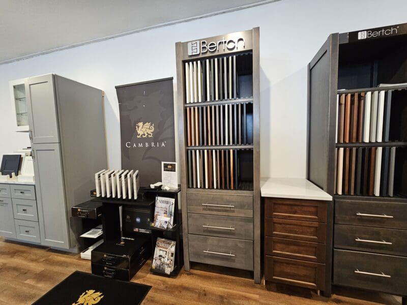 4-Home design experts can help with a wide variety of materials samples and catalogs