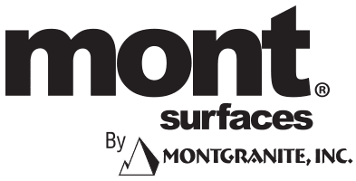 mont surfaces® logo – by MontGranite, Inc.