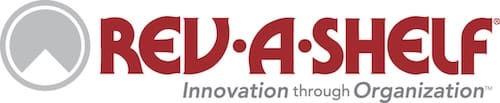 Rev·A·Shelf® logo – Innovation through Organization™