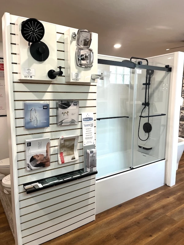 Shower and tub options with plenty of choices